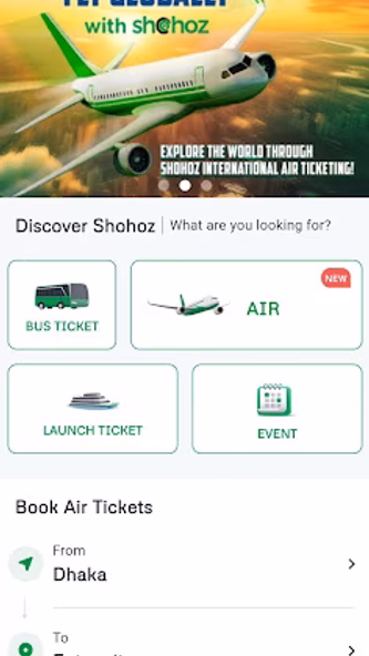 Shohoz Screenshot 2 - AppWisp.com Shohoz Screenshot 2 - AppWisp.com