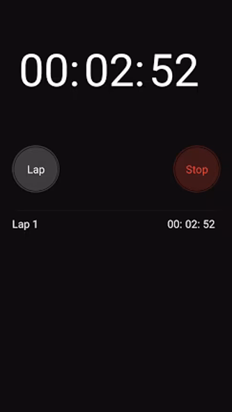 Stopwatch Screenshot 2 - AppWisp.com Stopwatch Screenshot 2 - AppWisp.com