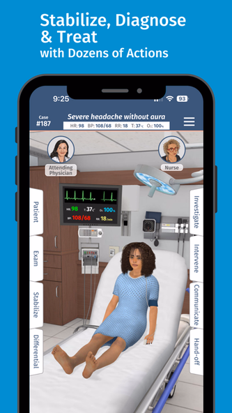 Full Code Medical Simulation Screenshot 3 - AppWisp.com Full Code Medical Simulation Screenshot 3 - AppWisp.com