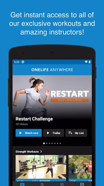 Onelife Anywhere on Demand Fit Screenshot 2 - AppWisp.com Onelife Anywhere on Demand Fit Screenshot 2 - AppWisp.com