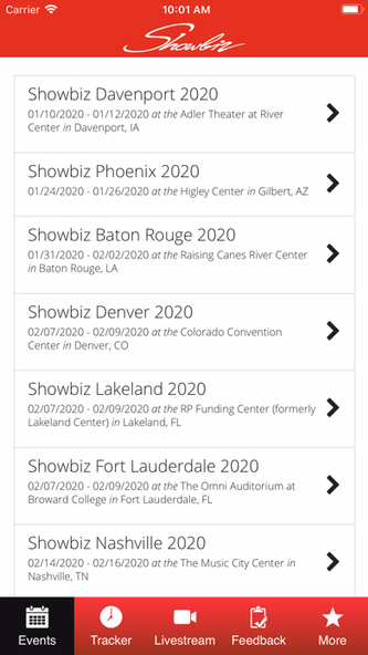 Showbiz Screenshot 1 - AppWisp.com
