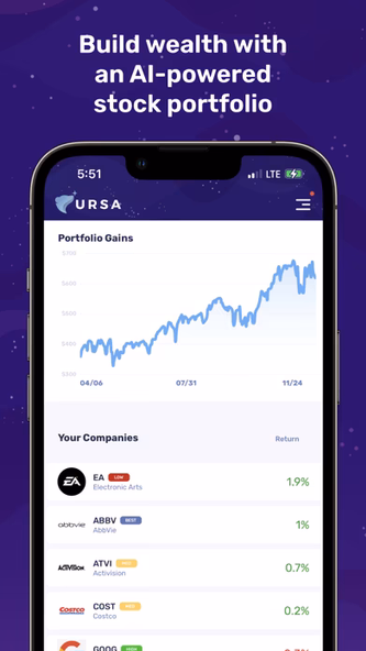 Ursa Invest Screenshot 1 - AppWisp.com Ursa Invest Screenshot 1 - AppWisp.com