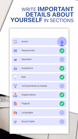 Resume Builder - CV Maker Screenshot 3 - AppWisp.com Resume Builder - CV Maker Screenshot 3 - AppWisp.com
