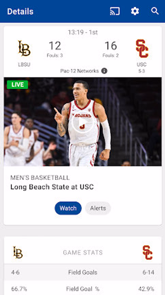 Pac-12 Now Screenshot 3 - AppWisp.com Pac-12 Now Screenshot 3 - AppWisp.com