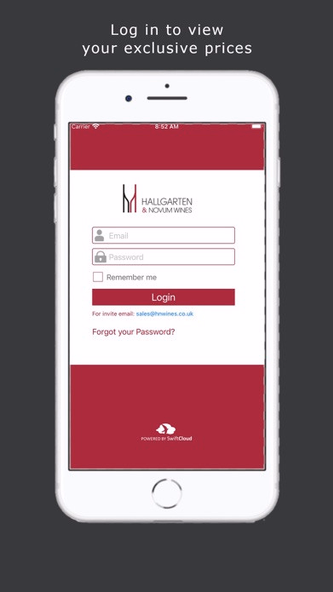 Hallgarten Wines Screenshot 1 - AppWisp.com Hallgarten Wines Screenshot 1 - AppWisp.com