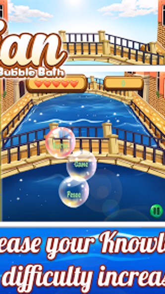 Italian Vocabulary Bubble Bath Screenshot 4 - AppWisp.com