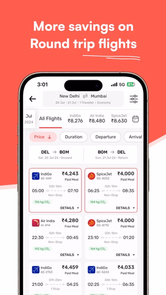 Yatra - Flights, Hotels & Cabs Screenshot 4 - AppWisp.com Yatra - Flights, Hotels & Cabs Screenshot 4 - AppWisp.com