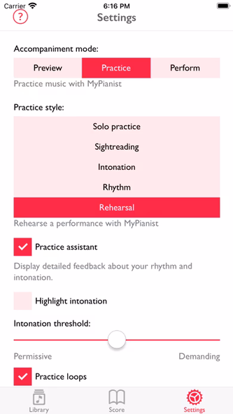 MyPianist: A.I. accompanist Screenshot 4 - AppWisp.com MyPianist: A.I. accompanist Screenshot 4 - AppWisp.com