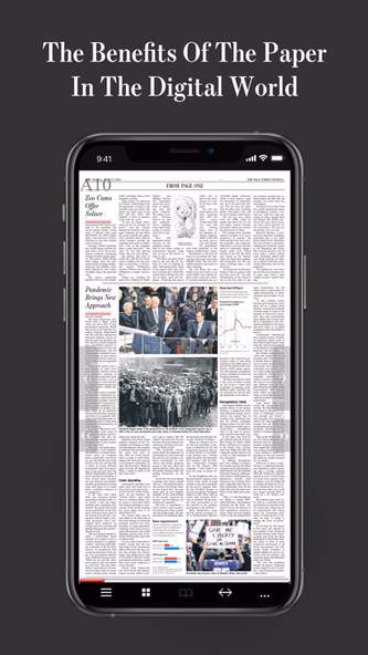 WSJ Print Edition Screenshot 2 - AppWisp.com WSJ Print Edition Screenshot 2 - AppWisp.com