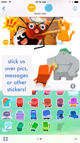 Sticker Pals! 800 Stickers from David Lanham Screenshot 2 - AppWisp.com Sticker Pals! 800 Stickers from David Lanham Screenshot 2 - AppWisp.com
