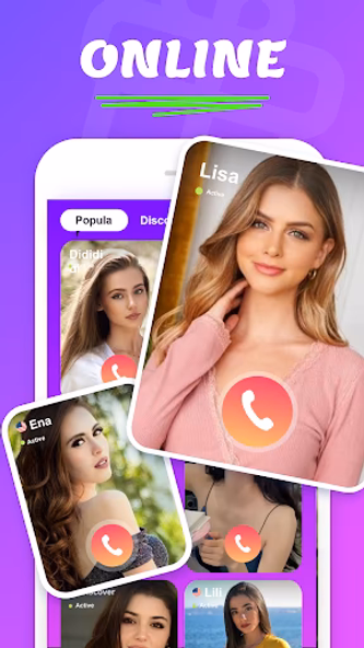 SweetShow strangers video chat Screenshot 4 - AppWisp.com