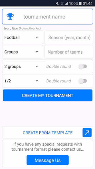 Tournament Manager Screenshot 2 - AppWisp.com Tournament Manager Screenshot 2 - AppWisp.com