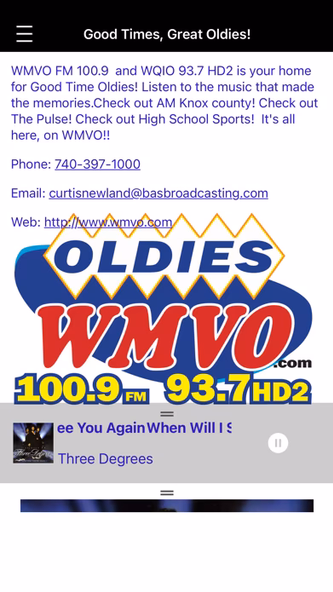 WMVO App Screenshot 3 - AppWisp.com WMVO App Screenshot 3 - AppWisp.com
