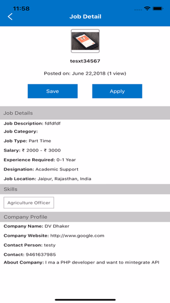 TCS JobSeeker Screenshot 4 - AppWisp.com TCS JobSeeker Screenshot 4 - AppWisp.com