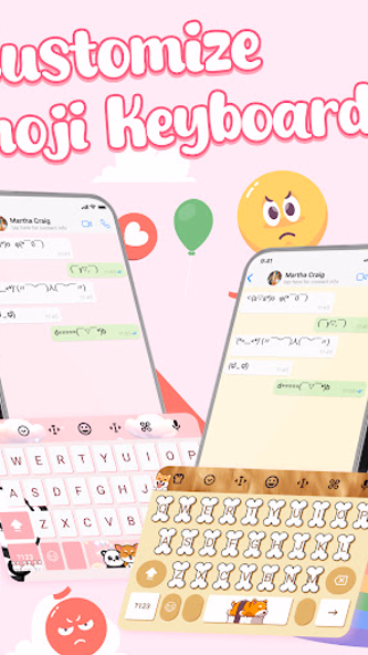 Blom: Kaomoji & Emoji Keyboard Screenshot 1 - AppWisp.com Blom: Kaomoji & Emoji Keyboard Screenshot 1 - AppWisp.com