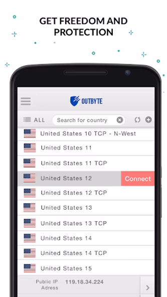Outbyte VPN Screenshot 1 - AppWisp.com Outbyte VPN Screenshot 1 - AppWisp.com