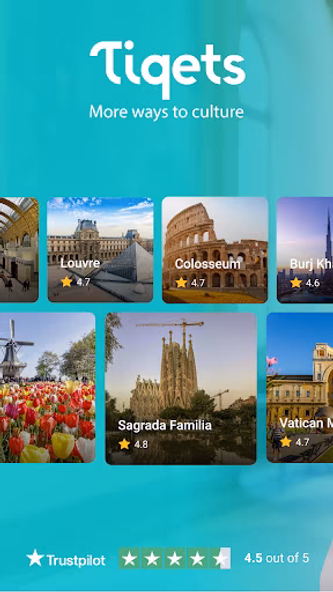 Tiqets - Museums & Attractions Screenshot 1 - AppWisp.com Tiqets - Museums & Attractions Screenshot 1 - AppWisp.com
