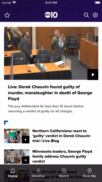 ABC10 Northern California News Screenshot 1 - AppWisp.com ABC10 Northern California News Screenshot 1 - AppWisp.com