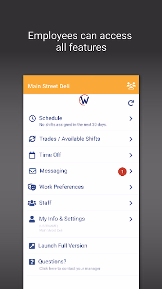WhenToWork Employee Scheduling Screenshot 3 - AppWisp.com WhenToWork Employee Scheduling Screenshot 3 - AppWisp.com