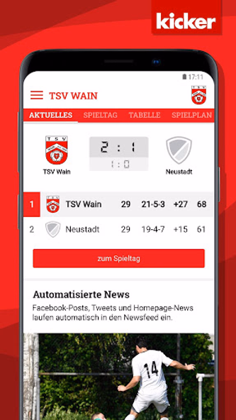TSV Wain Screenshot 1 - AppWisp.com TSV Wain Screenshot 1 - AppWisp.com