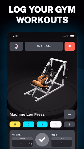 GymStreak: AI Personal Trainer Screenshot 1 - AppWisp.com GymStreak: AI Personal Trainer Screenshot 1 - AppWisp.com