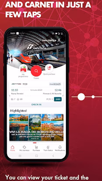 Trenitalia Screenshot 1 - AppWisp.com Trenitalia Screenshot 1 - AppWisp.com