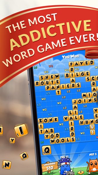 Word Chums! Screenshot 1 - AppWisp.com Word Chums! Screenshot 1 - AppWisp.com