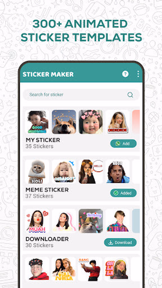 Sticker Maker for WhatsApp Screenshot 3 - AppWisp.com Sticker Maker for WhatsApp Screenshot 3 - AppWisp.com