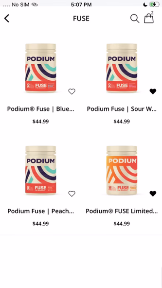 PODIUM Nutrition Screenshot 3 - AppWisp.com PODIUM Nutrition Screenshot 3 - AppWisp.com