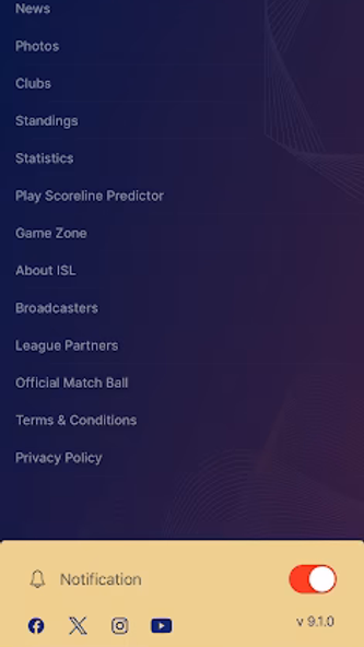 Indian Super League Official Screenshot 4 - AppWisp.com Indian Super League Official Screenshot 4 - AppWisp.com