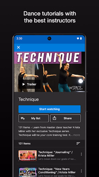 The Space TV: Dance Classes! Screenshot 4 - AppWisp.com The Space TV: Dance Classes! Screenshot 4 - AppWisp.com