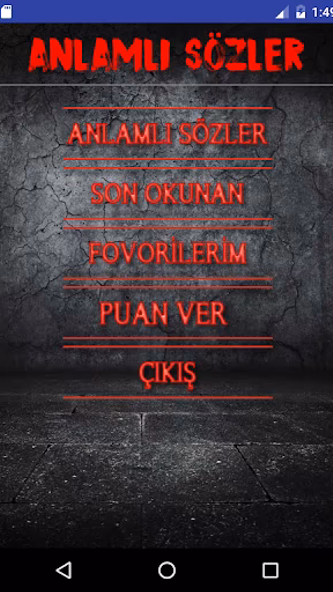 Anlamlı Sözler Screenshot 1 - AppWisp.com Anlamlı Sözler Screenshot 1 - AppWisp.com