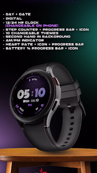 PULSE - Digital Watch Face Screenshot 4 - AppWisp.com PULSE - Digital Watch Face Screenshot 4 - AppWisp.com