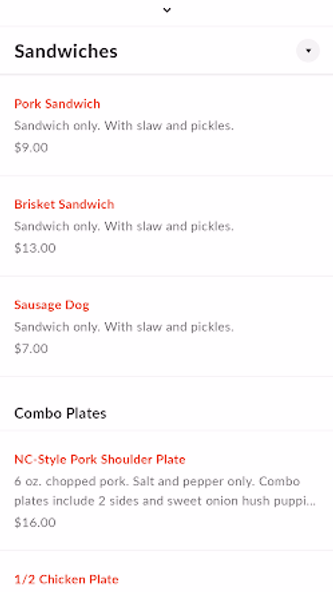 Sweet Lew's BBQ Screenshot 3 - AppWisp.com Sweet Lew's BBQ Screenshot 3 - AppWisp.com