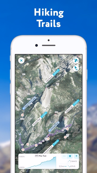 Hiking Maps - PeakVisor Screenshot 3 - AppWisp.com Hiking Maps - PeakVisor Screenshot 3 - AppWisp.com
