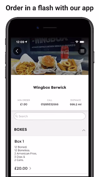 WINGBOX App Screenshot 1 - AppWisp.com WINGBOX App Screenshot 1 - AppWisp.com