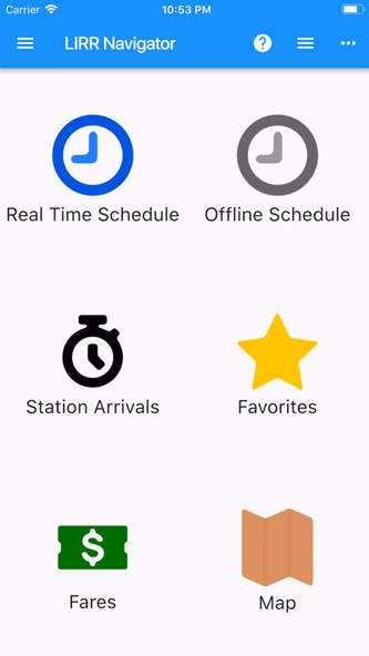 LIRR Navigator Screenshot 1 - AppWisp.com LIRR Navigator Screenshot 1 - AppWisp.com
