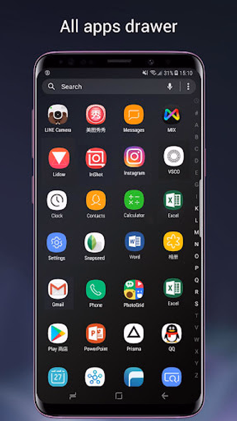 Super S9 Launcher for Galaxy S Screenshot 2 - AppWisp.com Super S9 Launcher for Galaxy S Screenshot 2 - AppWisp.com