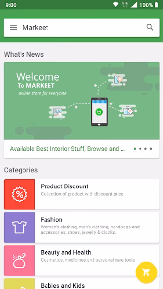Markeet Flutter Screenshot 2 - AppWisp.com Markeet Flutter Screenshot 2 - AppWisp.com