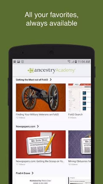 Ancestry Academy Screenshot 3 - AppWisp.com Ancestry Academy Screenshot 3 - AppWisp.com