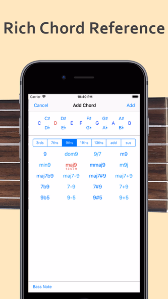 ChordAid: Chord Reference Screenshot 3 - AppWisp.com ChordAid: Chord Reference Screenshot 3 - AppWisp.com