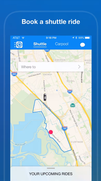 Duet-Shuttle, Transit, Rides Screenshot 3 - AppWisp.com Duet-Shuttle, Transit, Rides Screenshot 3 - AppWisp.com