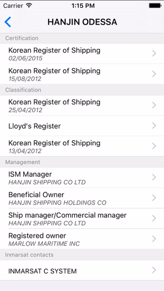 FindShip - Track vessels Screenshot 3 - AppWisp.com FindShip - Track vessels Screenshot 3 - AppWisp.com