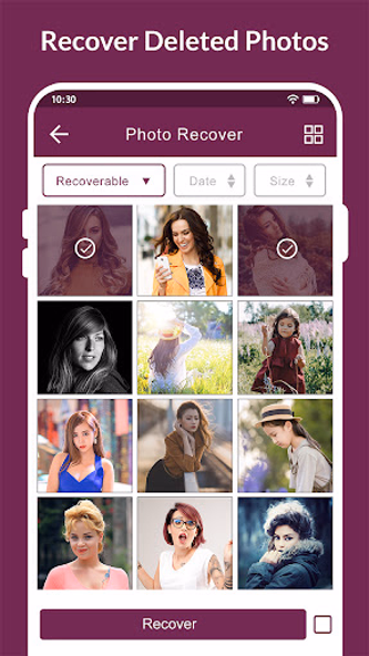 Recover Deleted All Photos Screenshot 2 - AppWisp.com Recover Deleted All Photos Screenshot 2 - AppWisp.com