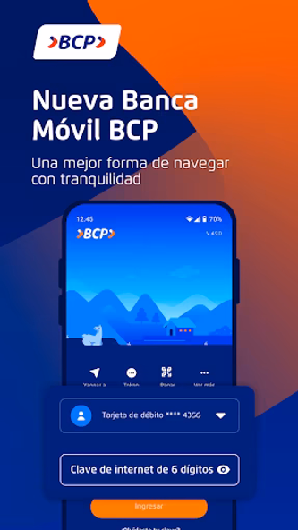 Banca Móvil BCP Screenshot 1 - AppWisp.com Banca Móvil BCP Screenshot 1 - AppWisp.com