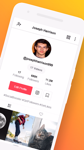 Social Booster - Get Followers Screenshot 4 - AppWisp.com Social Booster - Get Followers Screenshot 4 - AppWisp.com