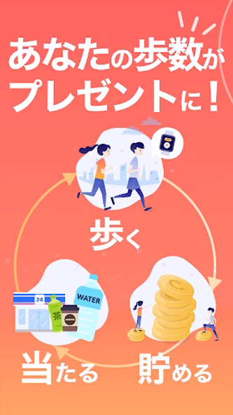 auウェルネス-ヘルスケア&歩くとコイン(ポイント)がたまる Screenshot 2 - AppWisp.com auウェルネス-ヘルスケア&歩くとコイン(ポイント)がたまる Screenshot 2 - AppWisp.com
