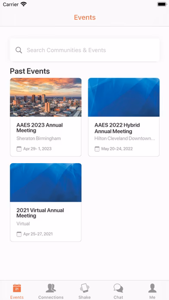 AAES Annual Meeting Screenshot 2 - AppWisp.com AAES Annual Meeting Screenshot 2 - AppWisp.com