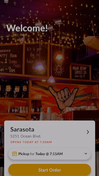 Mojo Risin' Coffee Screenshot 1 - AppWisp.com Mojo Risin' Coffee Screenshot 1 - AppWisp.com