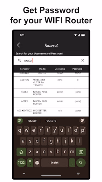 Router Settings: WiFi Password Screenshot 2 - AppWisp.com Router Settings: WiFi Password Screenshot 2 - AppWisp.com